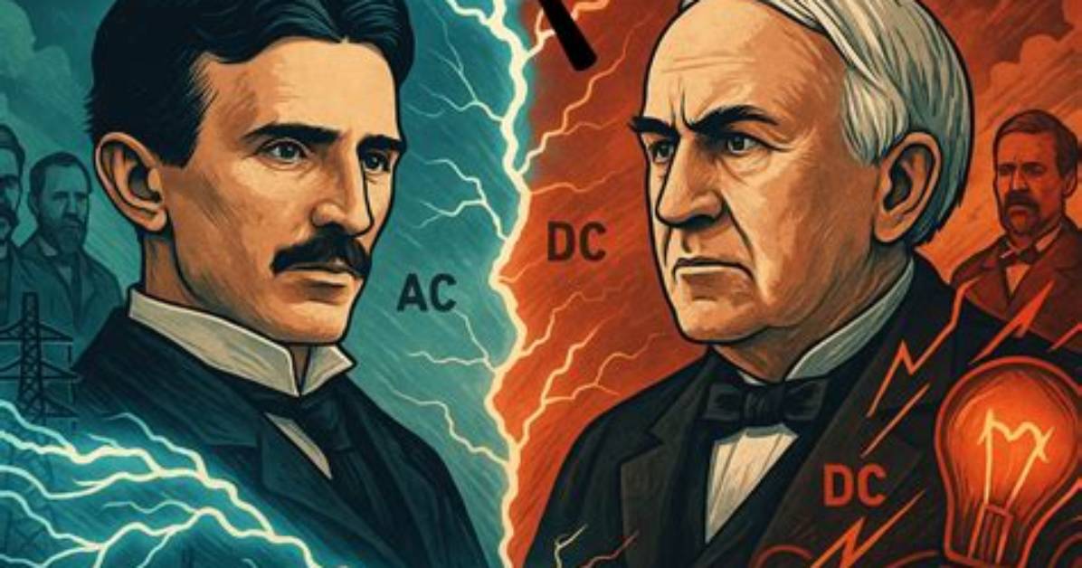 Was Edison Ac or Dc?