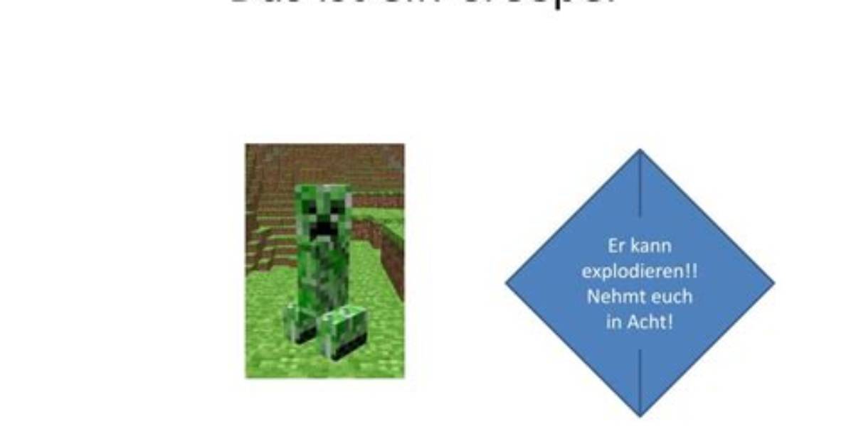 Was Ist Ein Creeper?