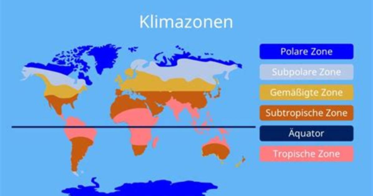 Was Ist Eine Klimazone?