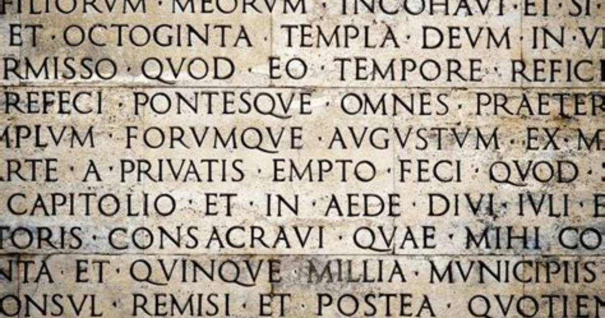 Was Latin the First Language?