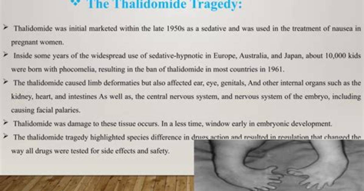 Was Thalidomide Thoroughly Tested?