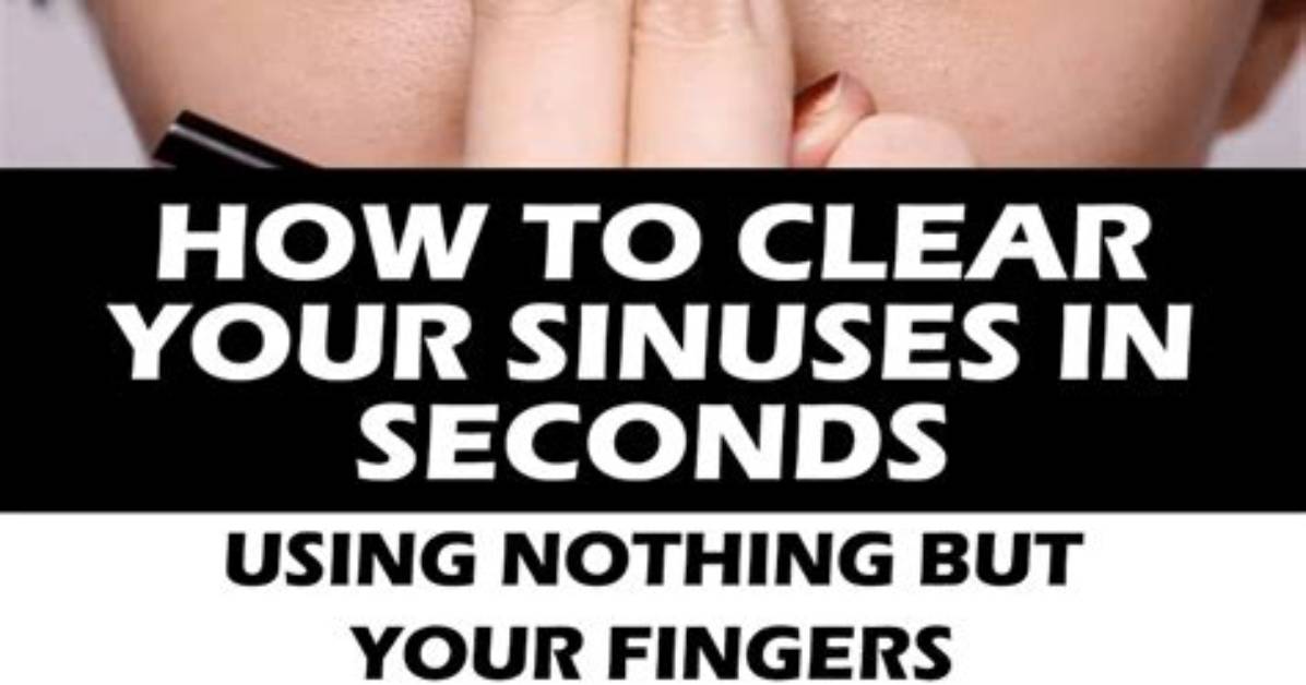 Was to Clear Sinuses?