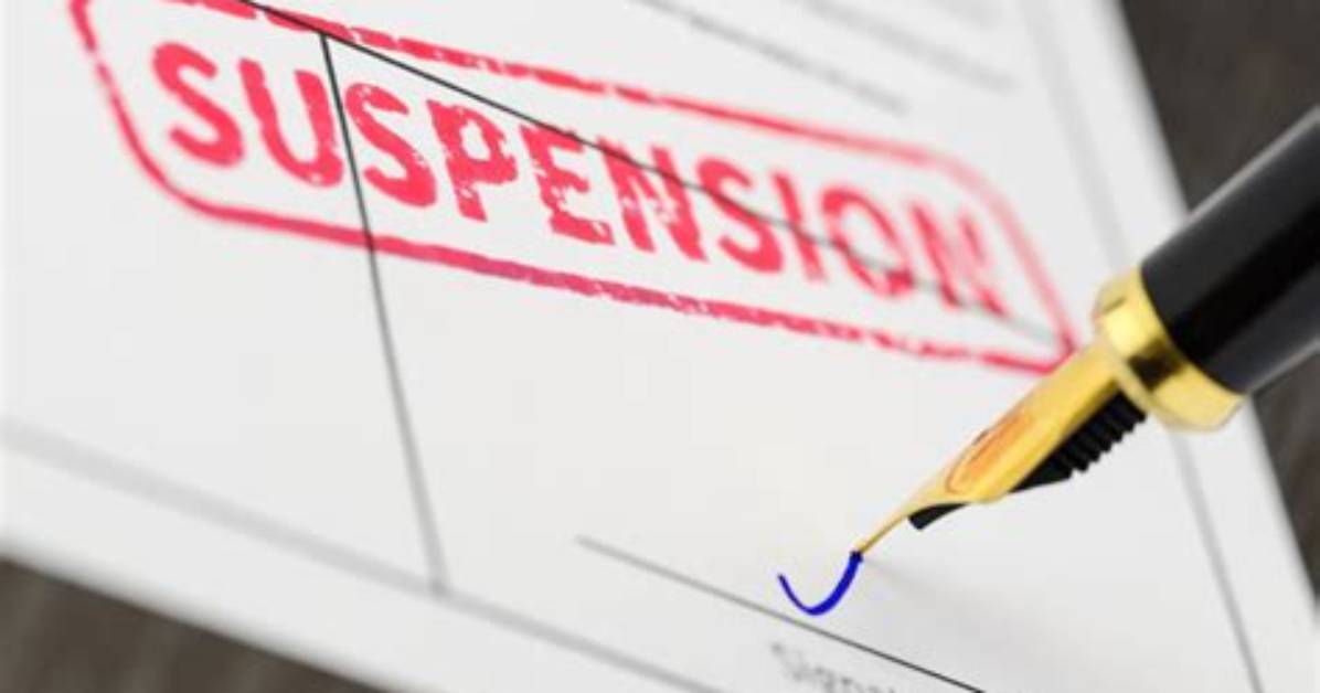Was Under Preventive Suspension?