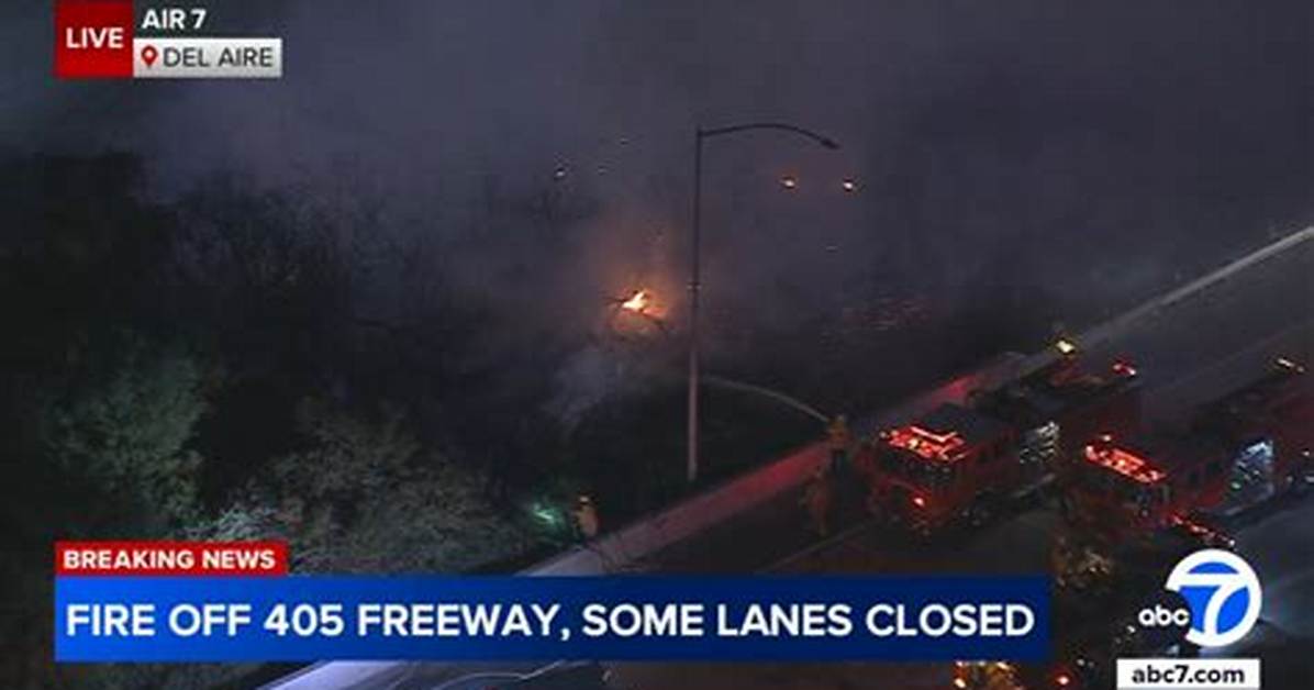 Watch: the 405 Freeway Slowly Shuts Down on L. A. Traffic Camera
