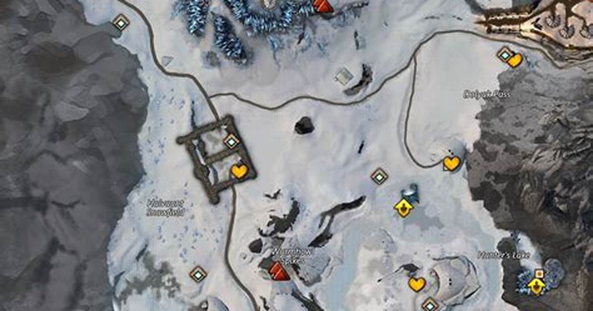 Wayfarer Foothills Map Guild Wars 2