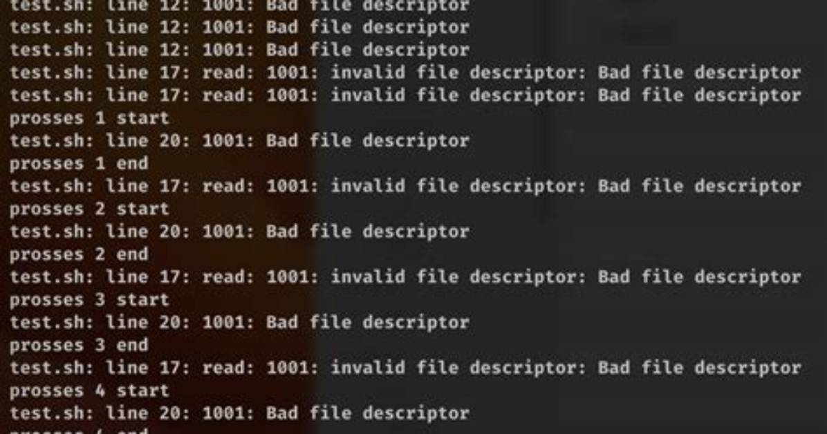 Wc: Standard Input: Bad File Descriptor on Fork + Pipe + Execlp