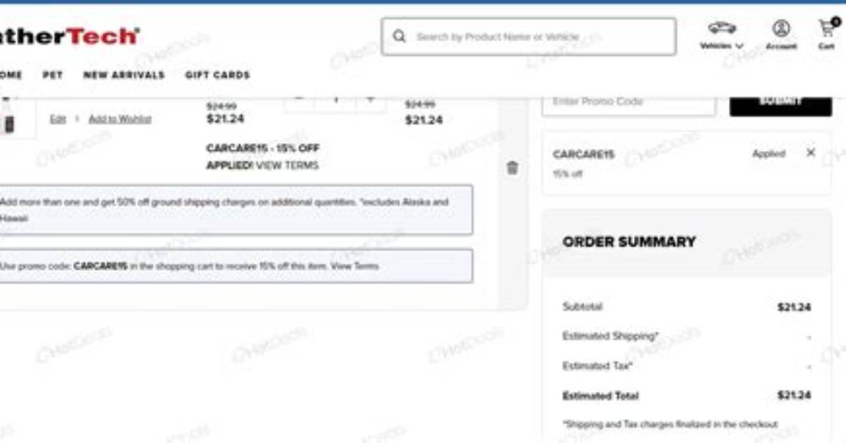 Weathertech Promo Code, Does Weathertech Take Promo Codes?