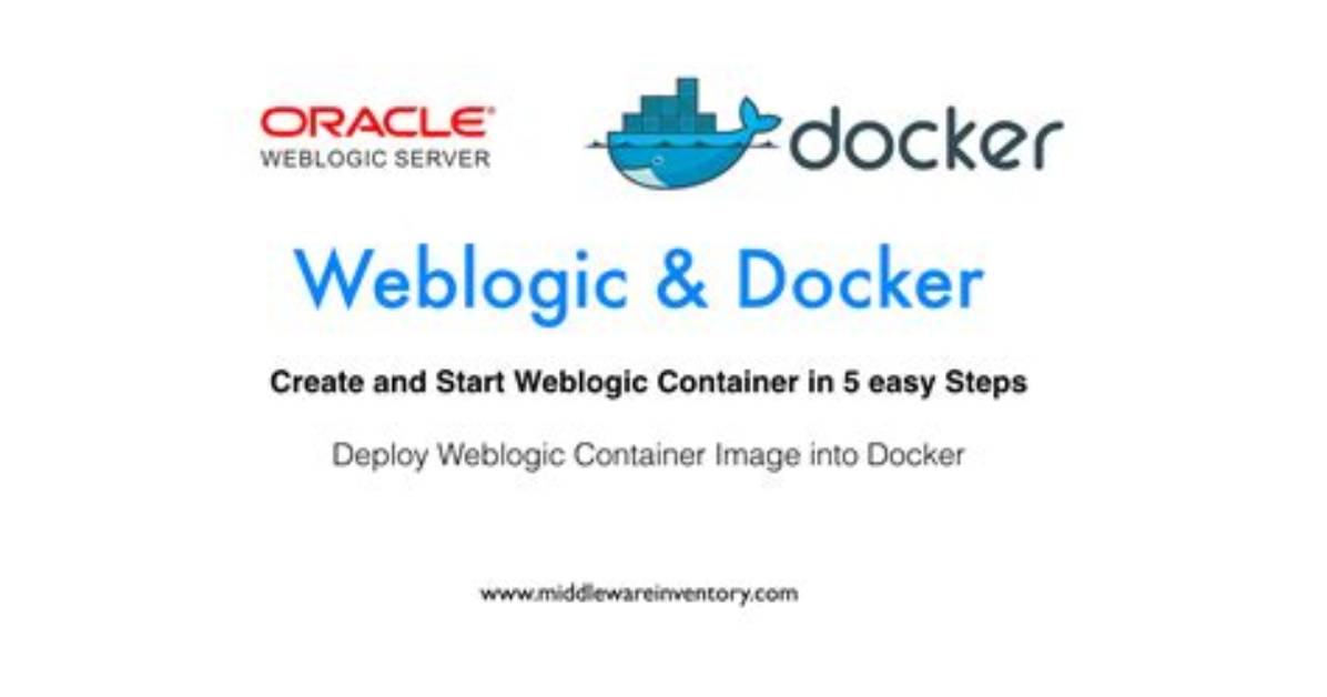 Weblogic in Docker: How to Start Managed Servers Automatically