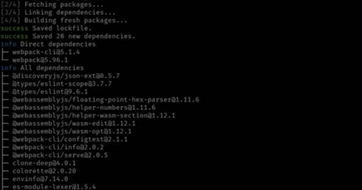 Webpack - Webpack-Dev-Server: Command Not Found
