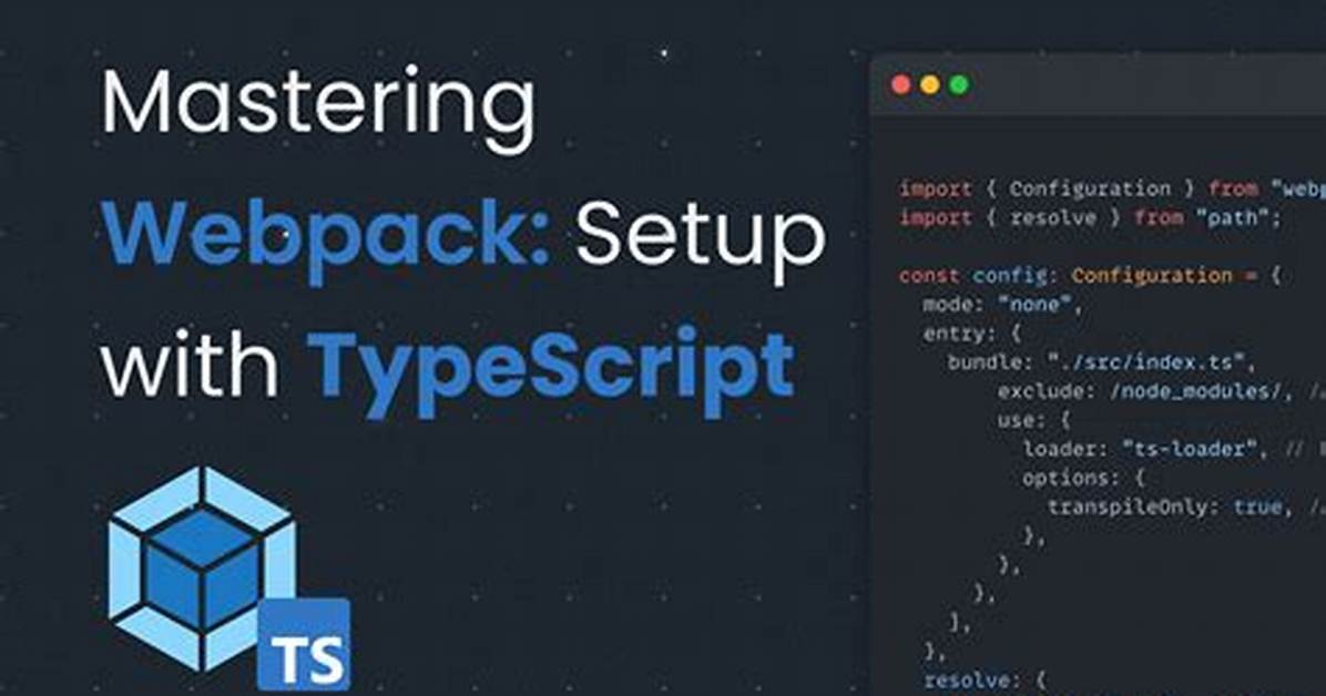 Webpack with Typescript Getting Typescript Emitted No Output Error