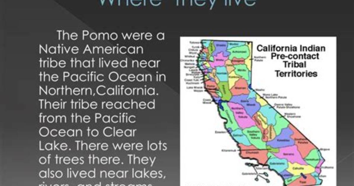 Were Do the Pomo Live