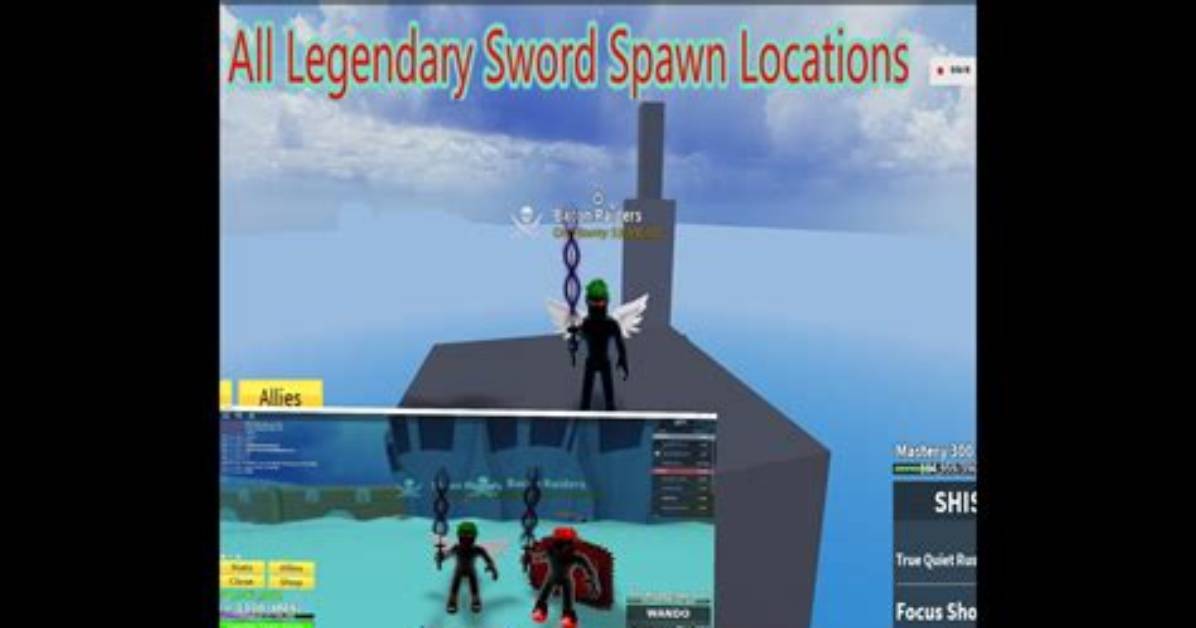 Were Does Nimbus Sword Spawn?