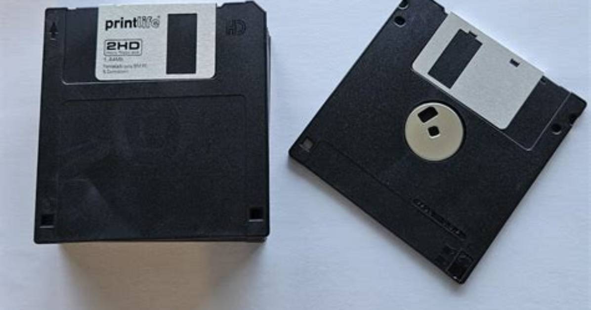 Were Floppy Disks Floppy?