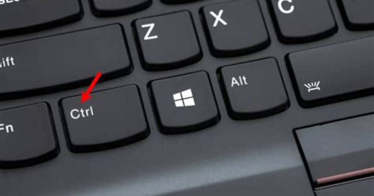 Were Is the Ctrl Key?