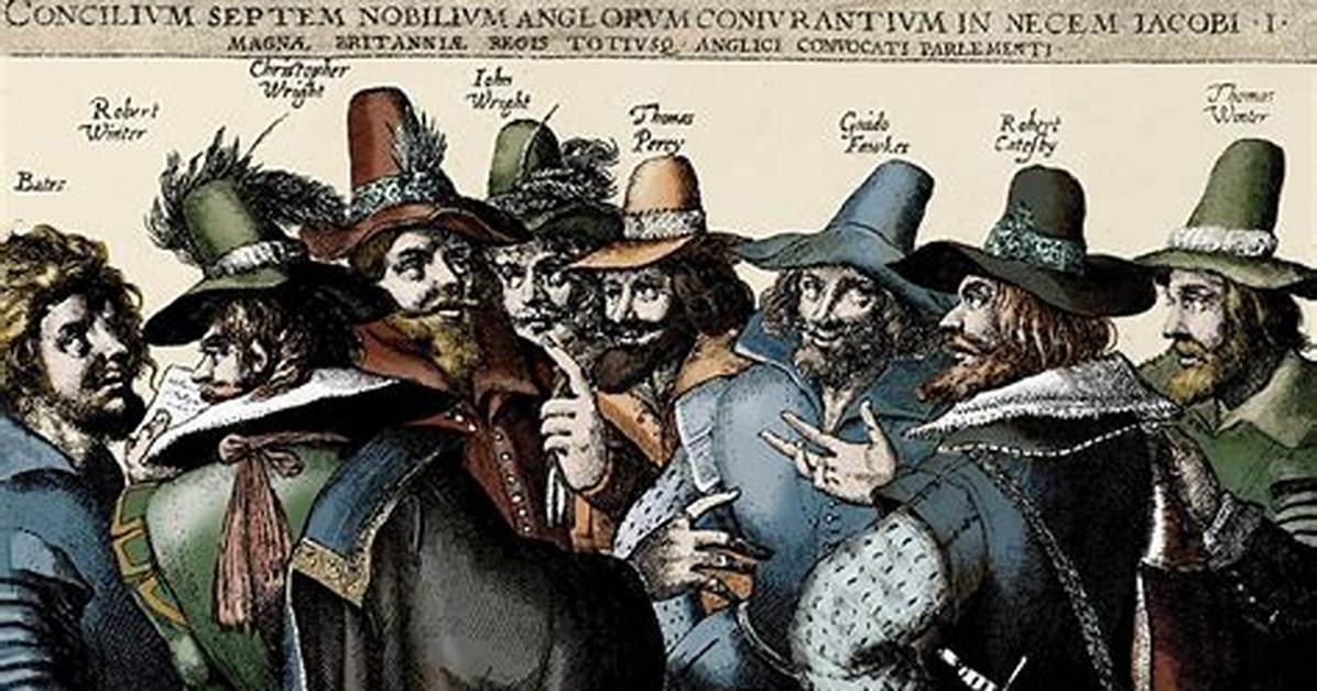 Were the Gunpowder Plotters Set up?
