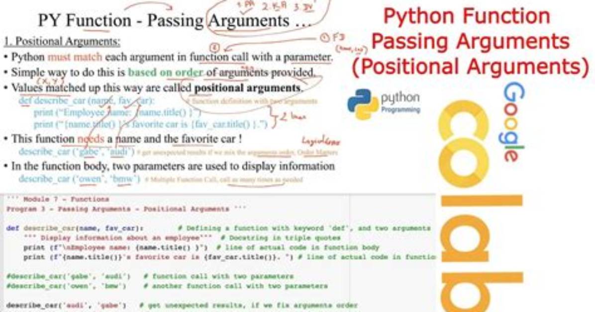 What Are "Arguments" in Python [Closed]