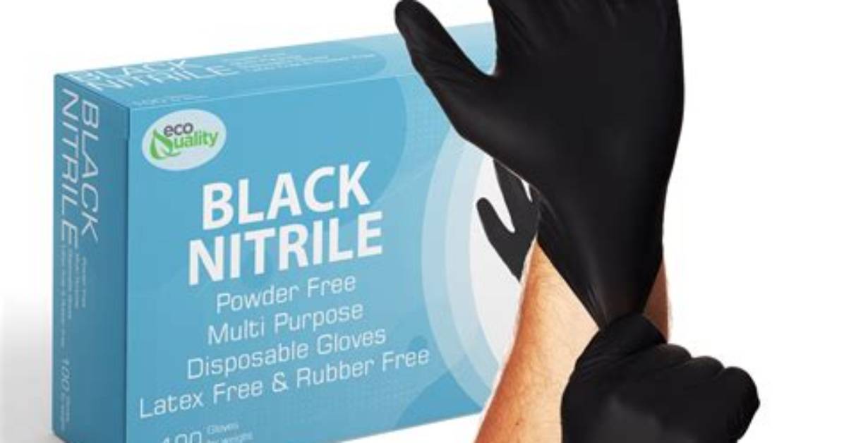 What Are Black Nitrile Gloves Used for?