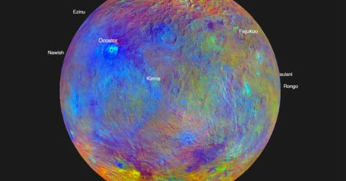 What Are Ceres Surface Features?