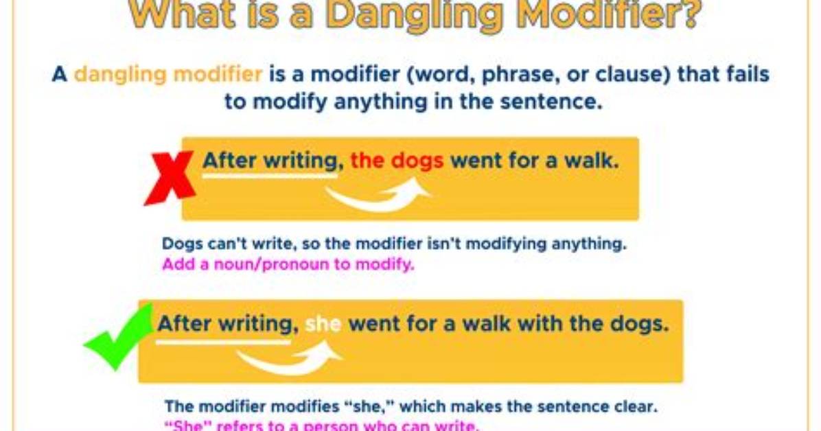 What Are Dangling Modifiers?