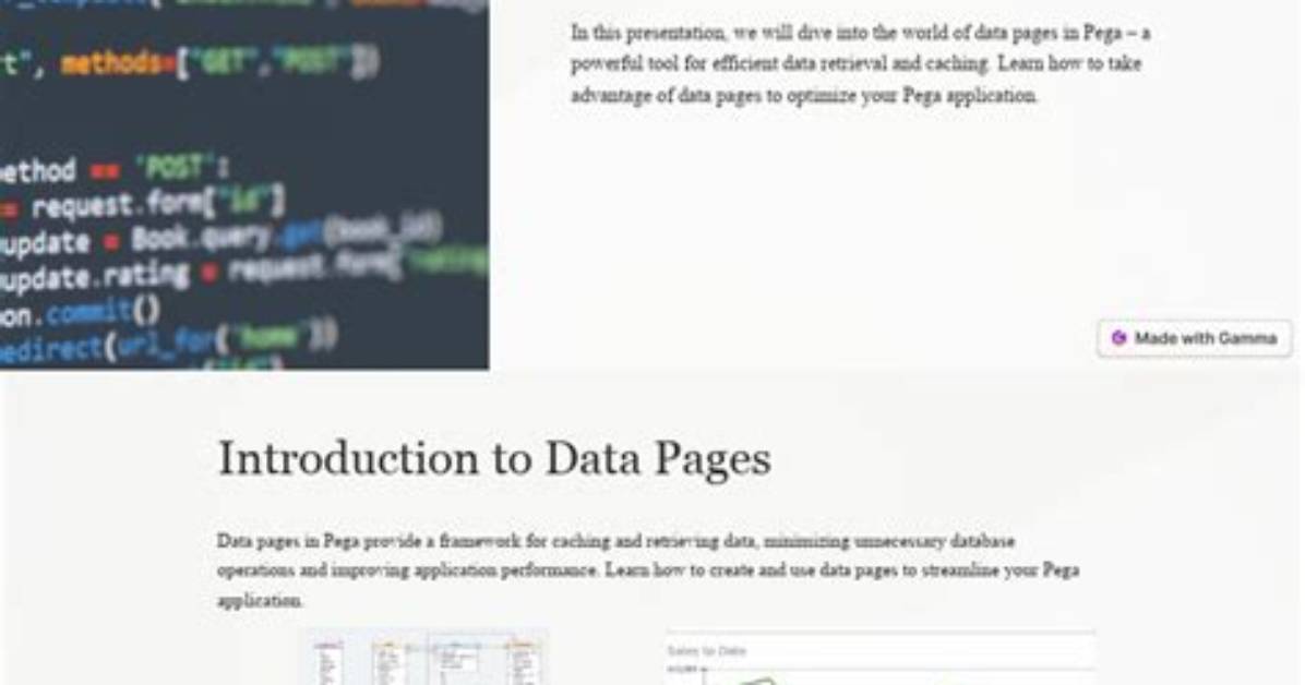 What Are Data Pages