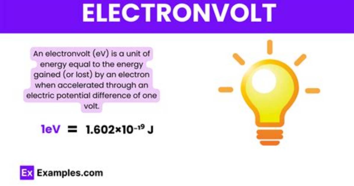 What Are Electron Volts?