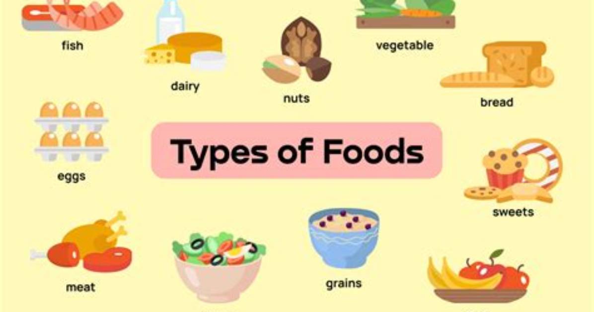 What Are Food Types? | Contextresponse. Com