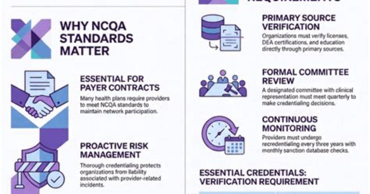 What Are Ncqa Credentialing Standards