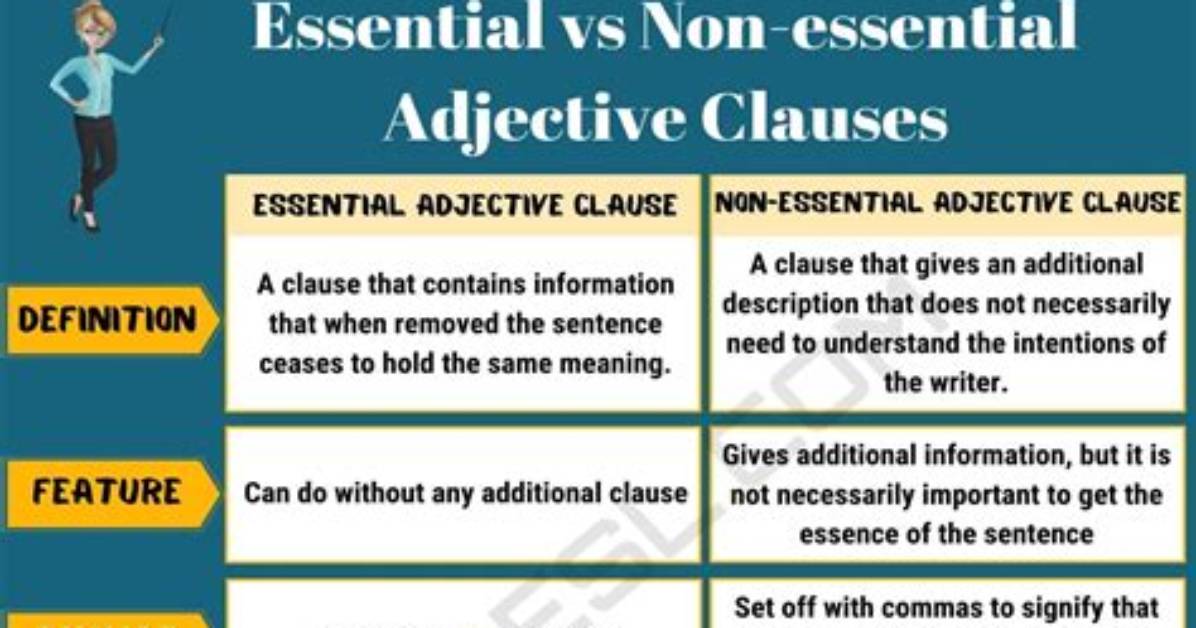 What Are Non Essential Clauses