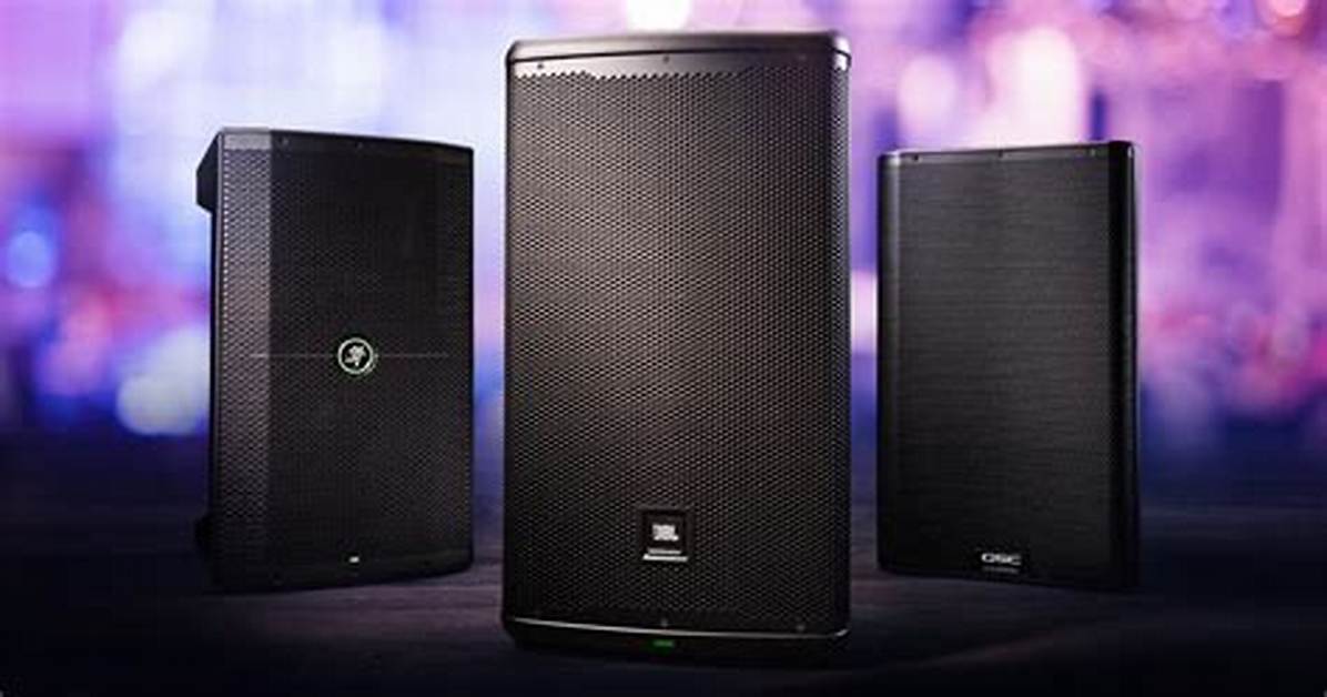 What Are Powered Speakers?