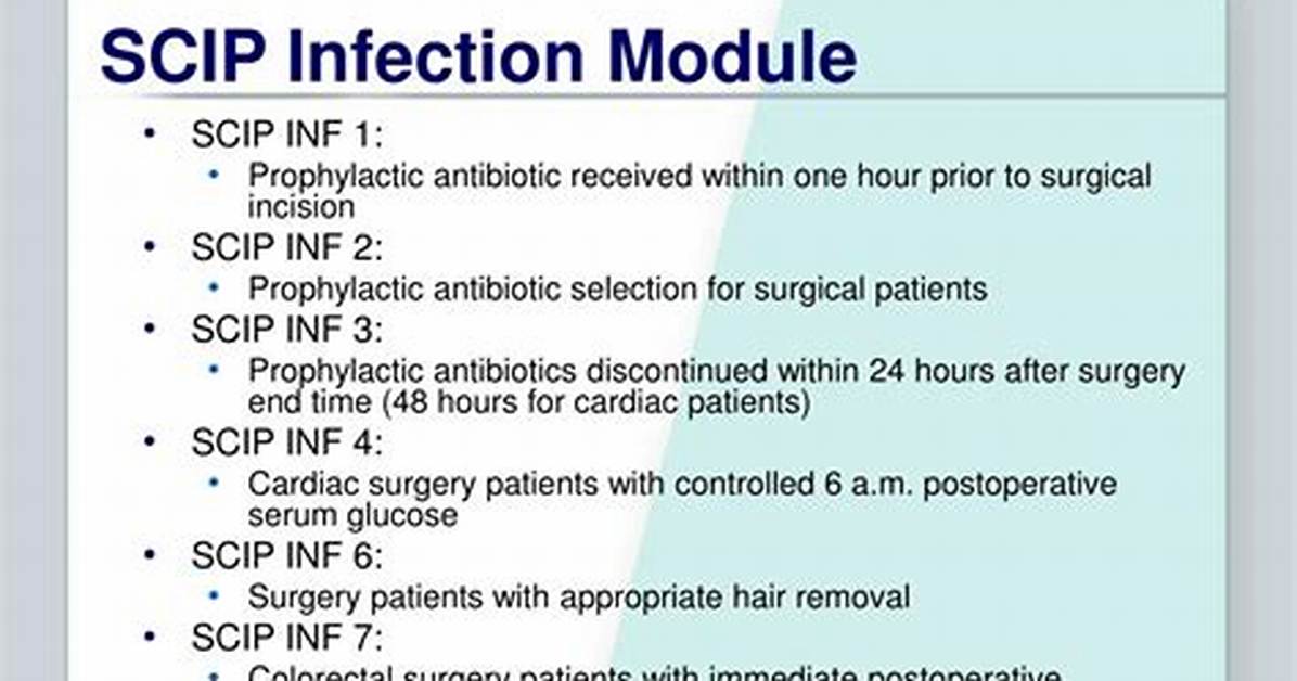 What Are Scip Guidelines