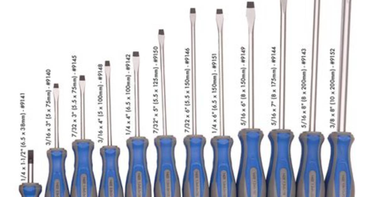 What Are Screwdriver Sizes