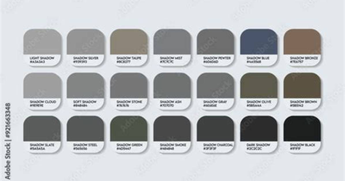What Are Shadow Colors