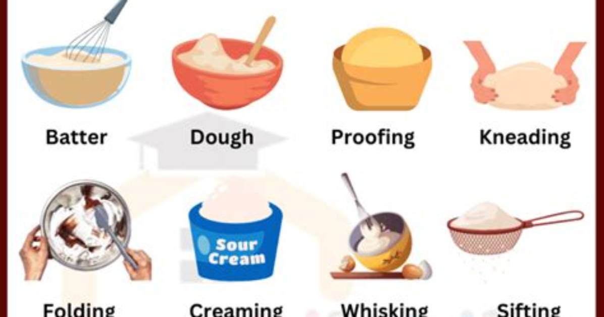 What Are Some Baking Verbs