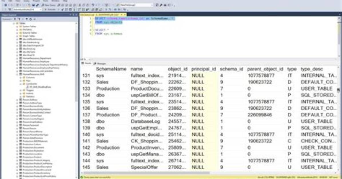 What Are Sql Server Objects