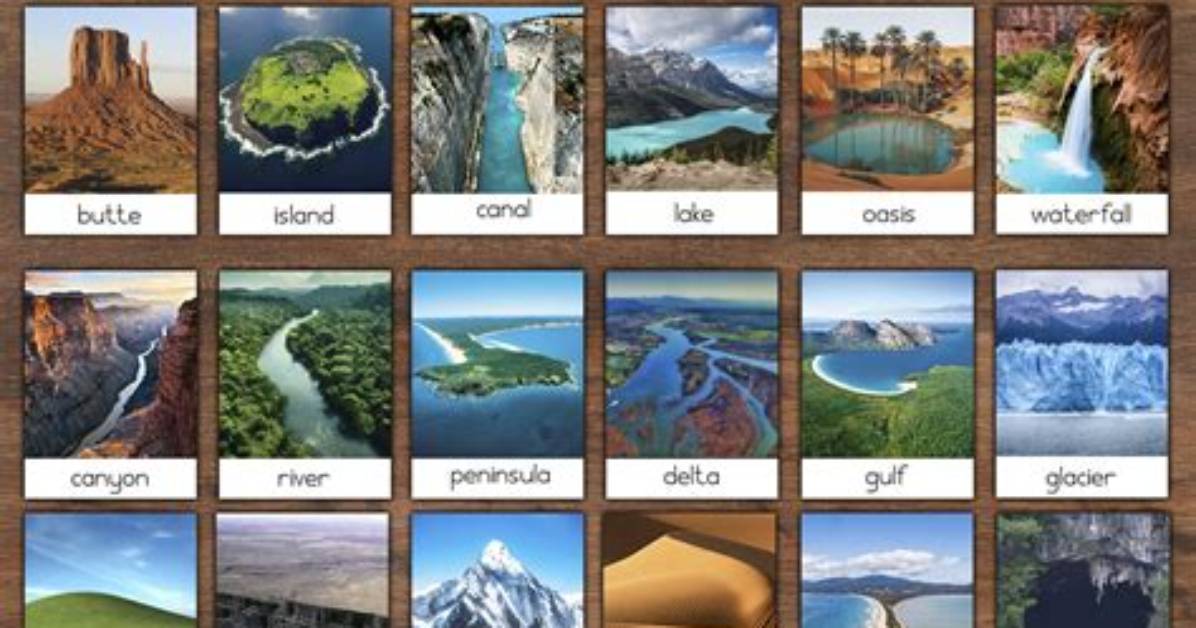 What Are the 5 Landforms?