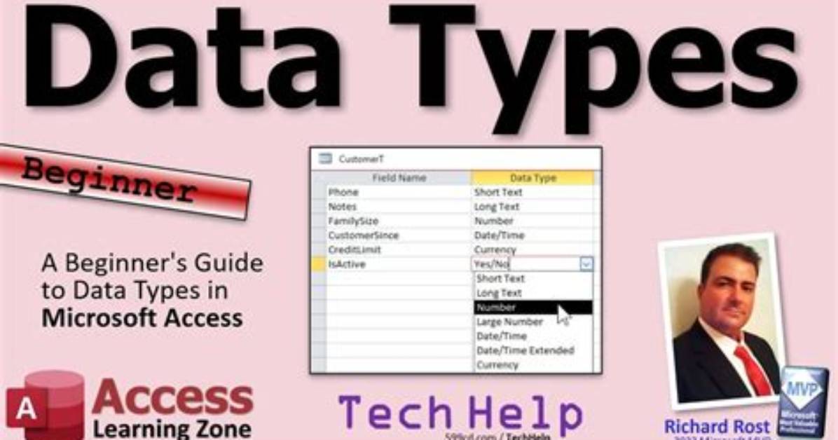 What Are the Access Data Types