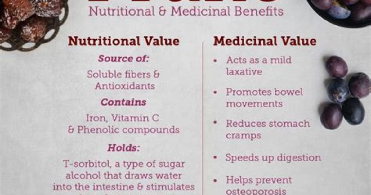 What Are the Benefits of Eating Prunes?