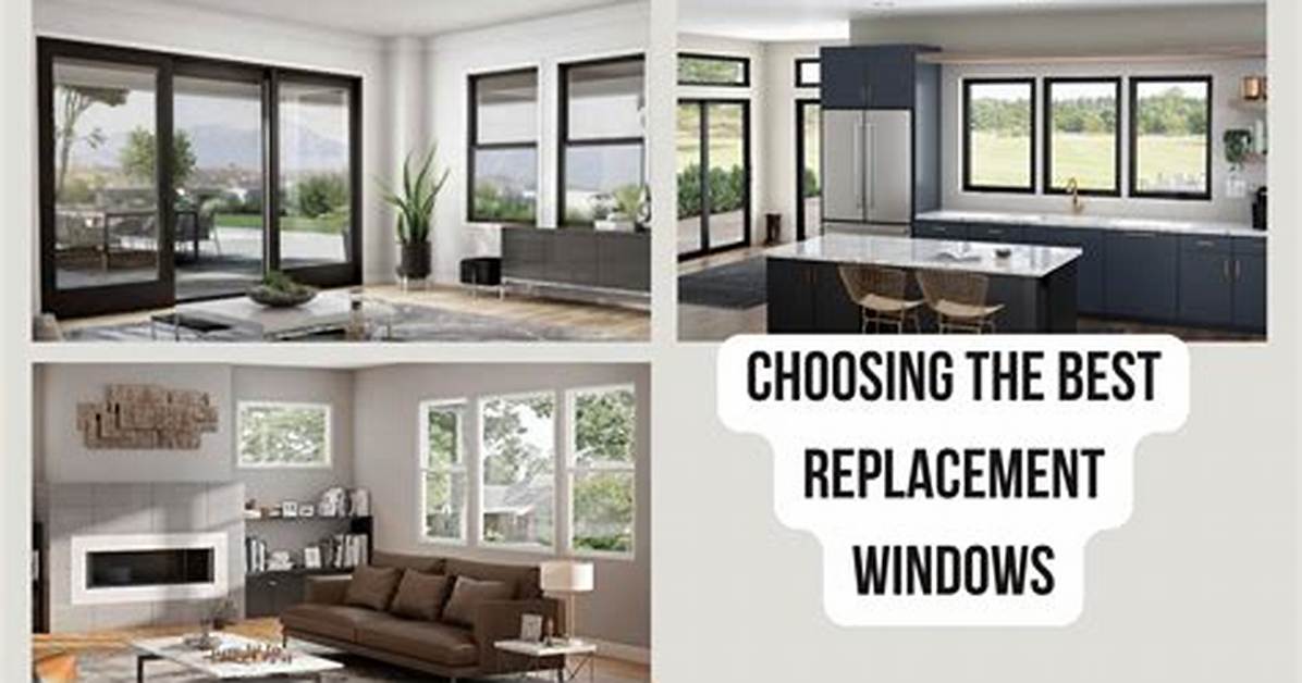 What Are the Best Replacement Windows?