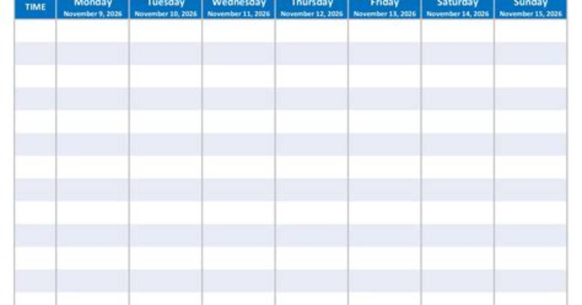 What Are the Dates for Week 46