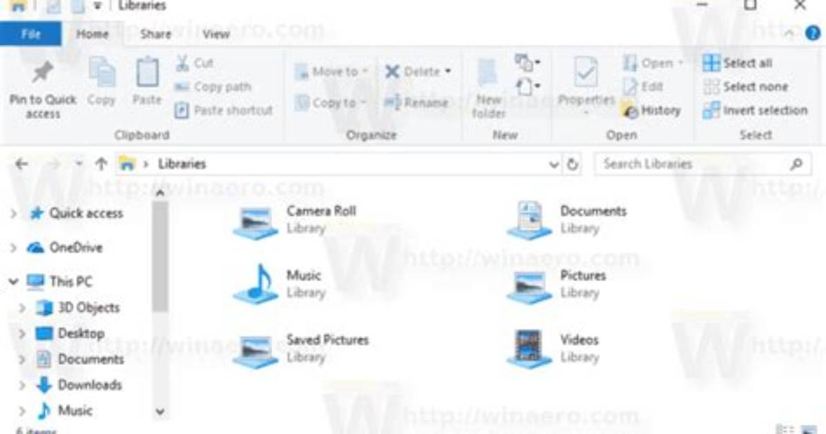 What Are the Default Libraries in Windows 7?