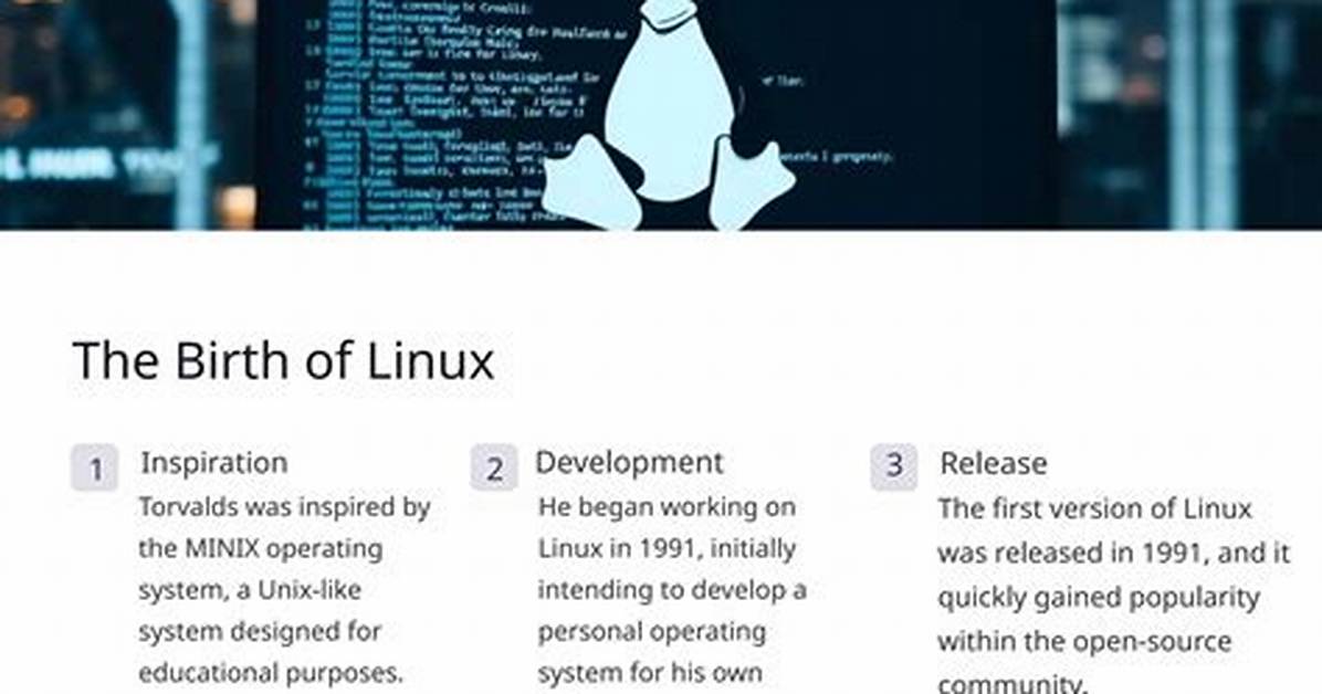What Are the Purposes to Develop Linux?