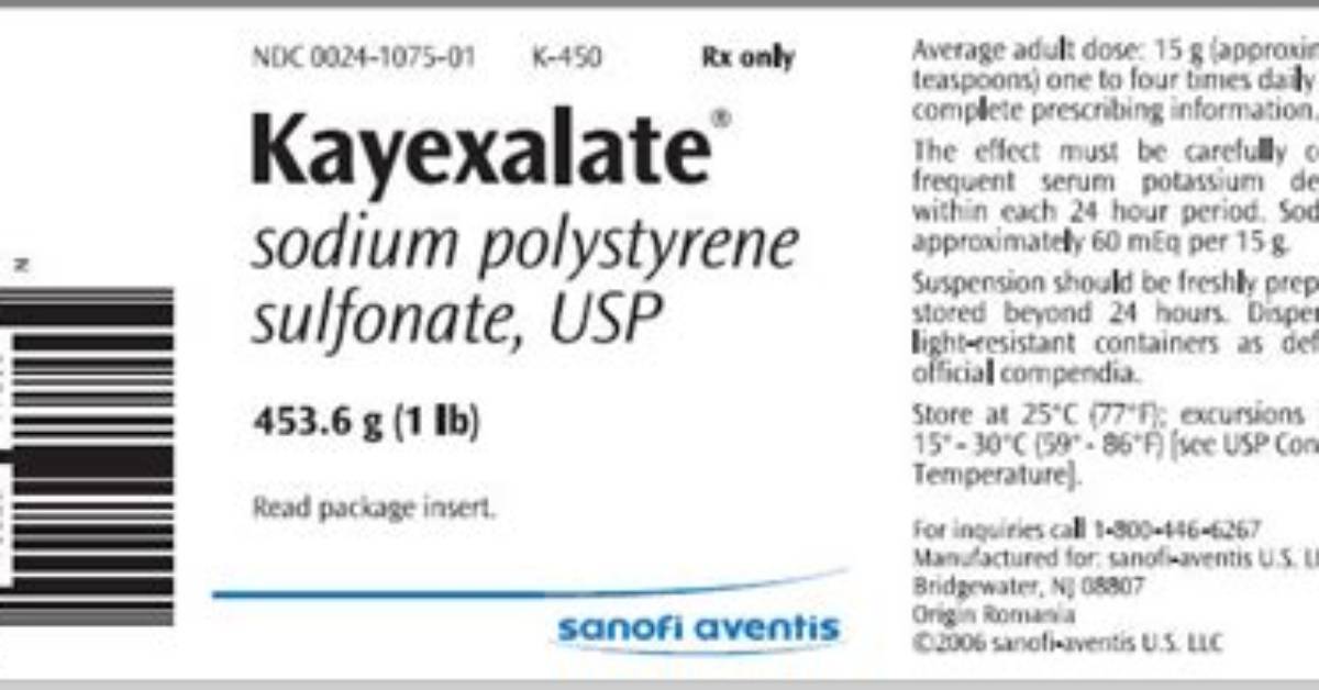 What Are the Side Effects of Kayexalate