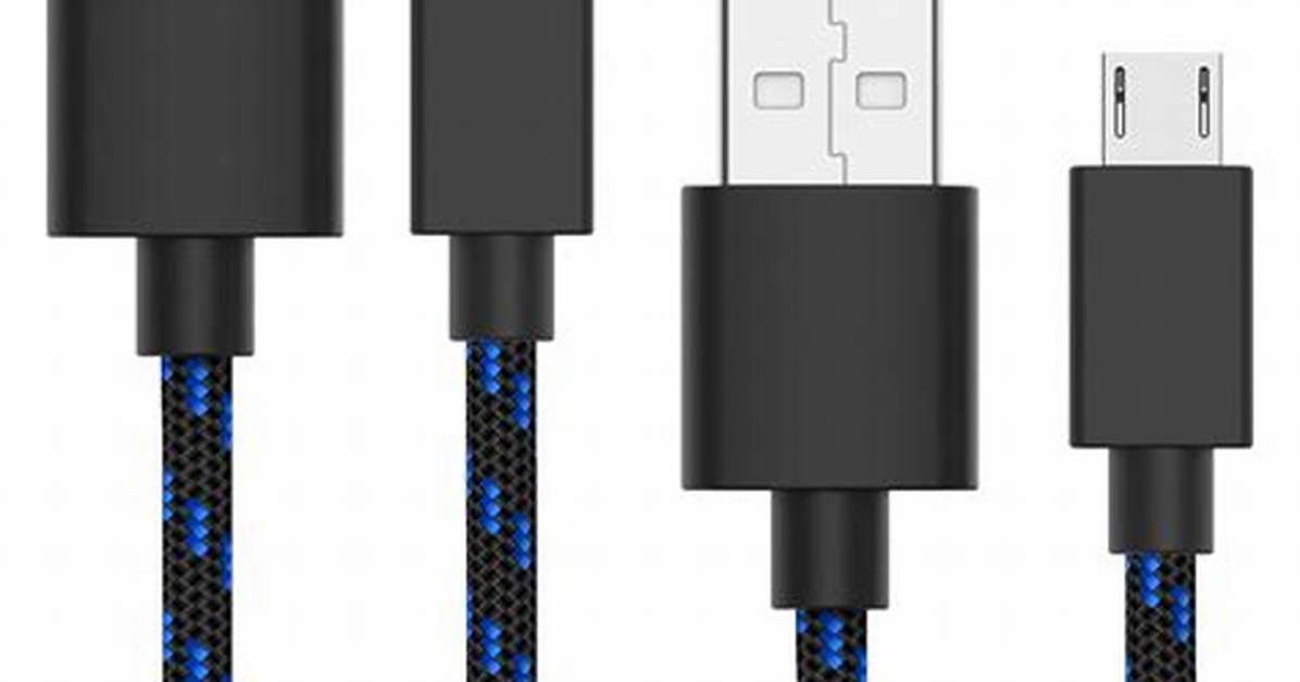 What Cable Charges Ps4 Controller?