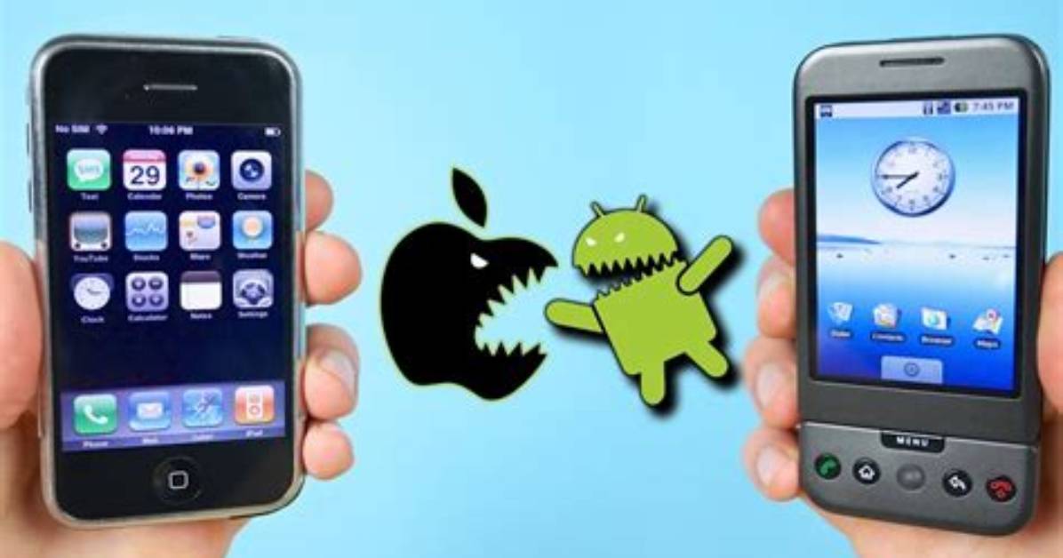 What Came First iOS or Android?