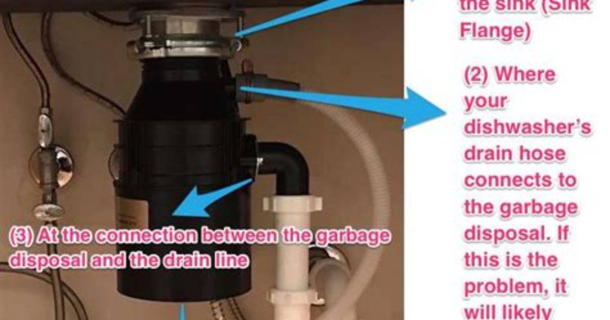 What Causes a Garbage Disposal to Leak from the Bottom?