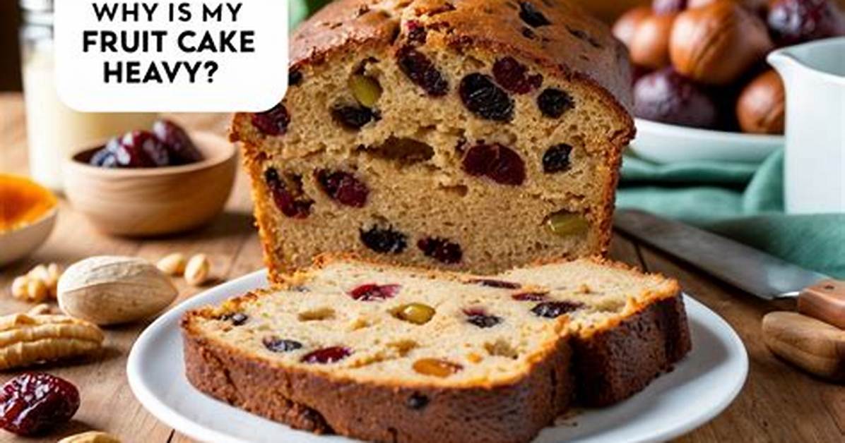 What Causes a Heavy Cake