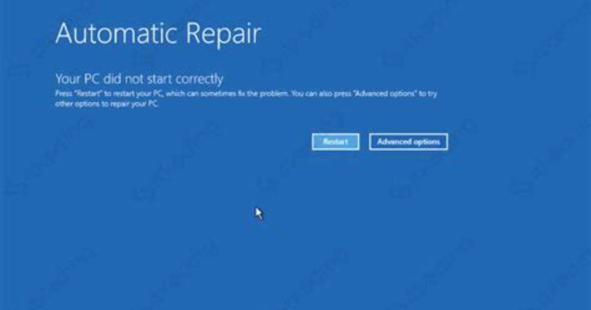 What Causes Automatic Repair Loop Windows 10?