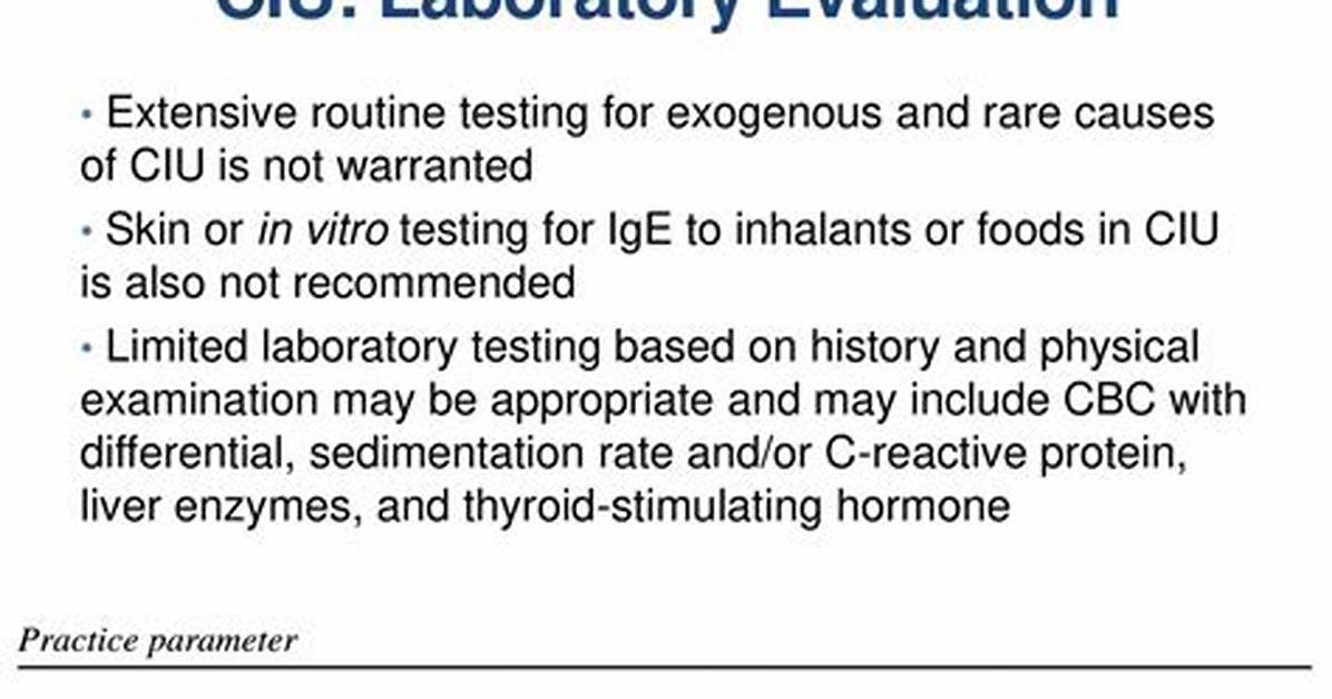 What Causes Ciu