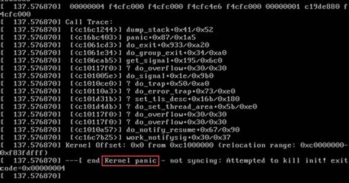 What Causes Kernel Panic Linux?