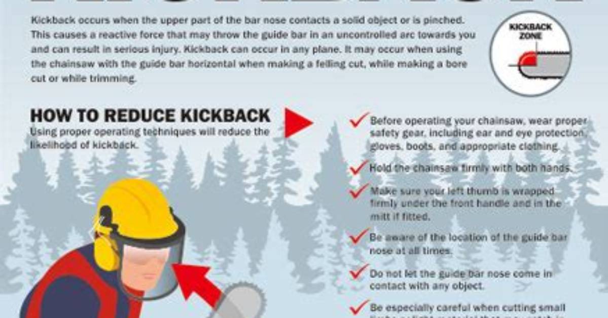 What Causes Kickback on a Chainsaw